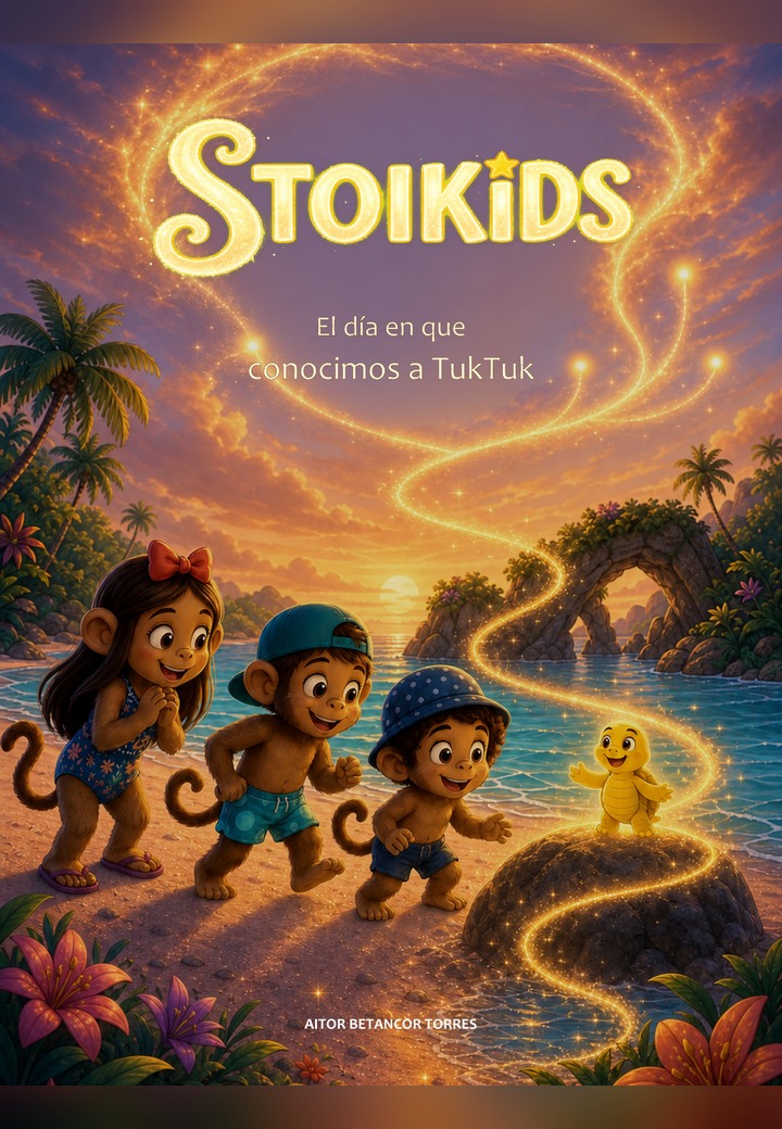 Portada del libro 1: El día en que conocimos a TukTuk
