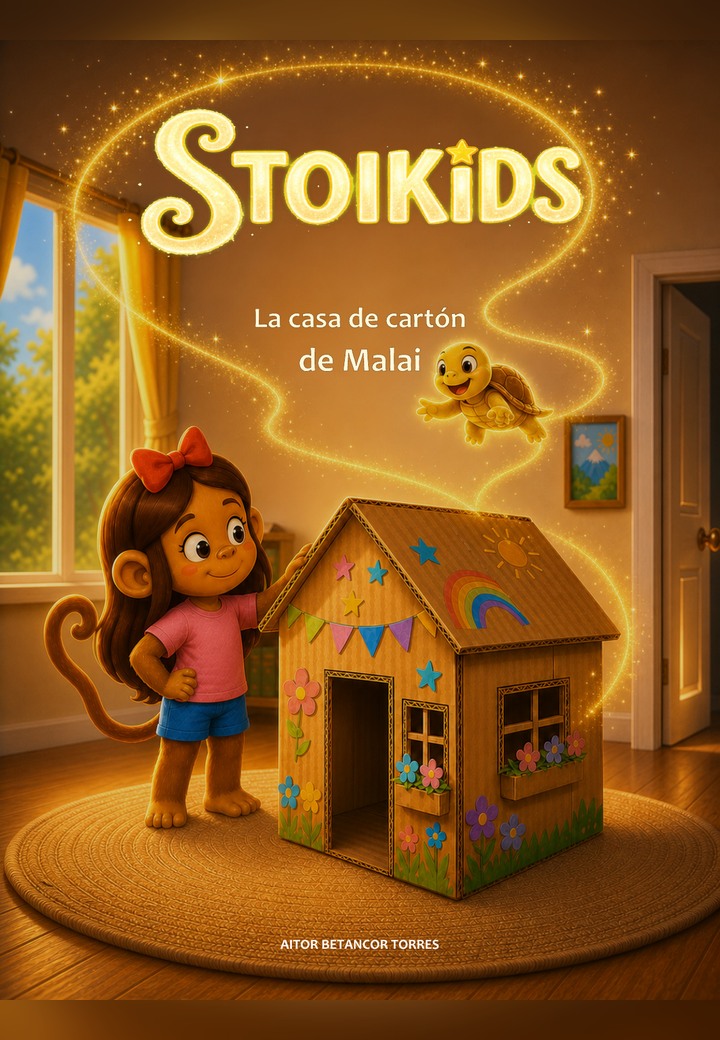 Portada del libro 2: La casa de cartón de Malai