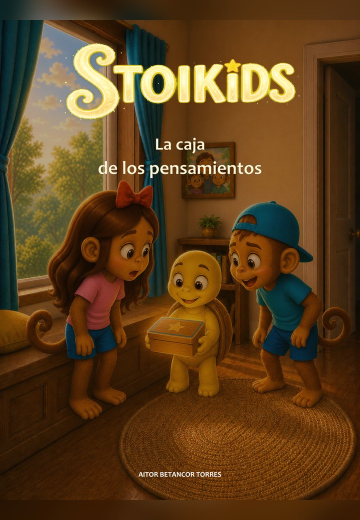 Portada del libro 4: La caja de los pensamientos